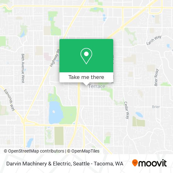 Darvin Machinery & Electric map