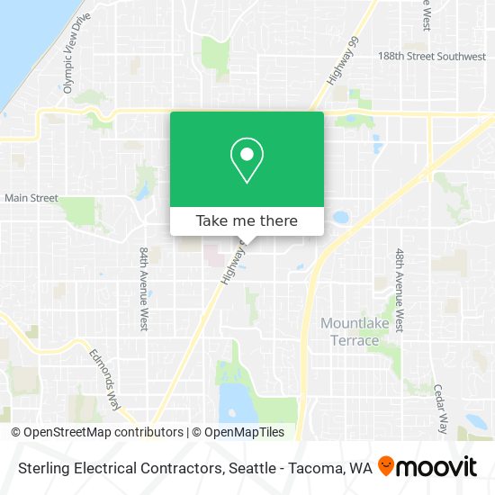 Sterling Electrical Contractors map