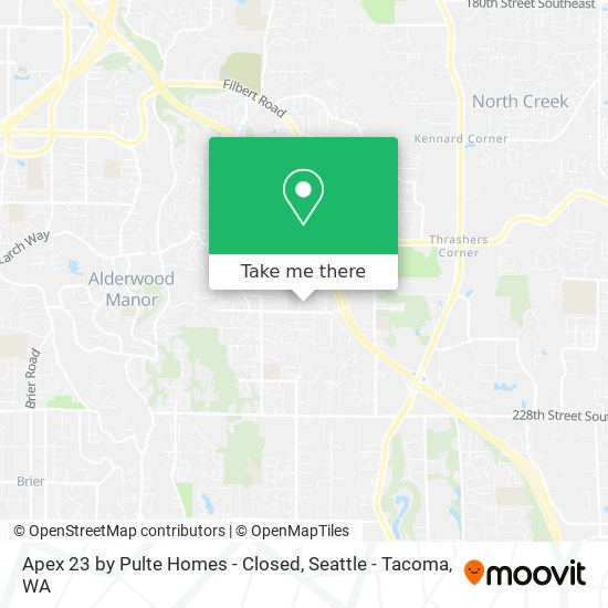 Apex 23 by Pulte Homes - Closed map