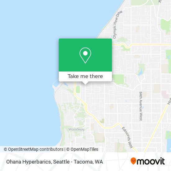 Ohana Hyperbarics map