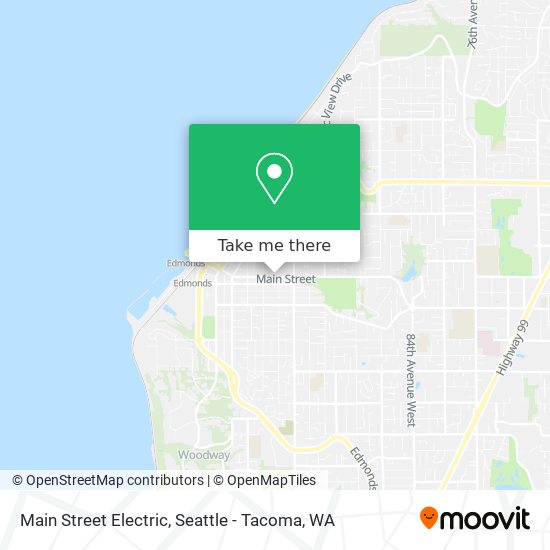 Main Street Electric map