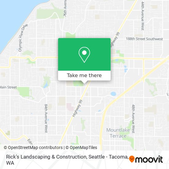 Mapa de Rick's Landscaping & Construction