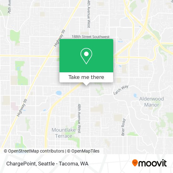 Mapa de ChargePoint