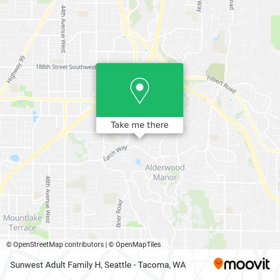 Sunwest Adult Family H map