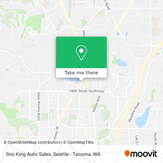 Sno King Auto Sales map