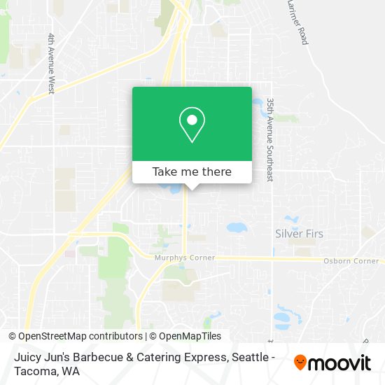 Juicy Jun's Barbecue & Catering Express map
