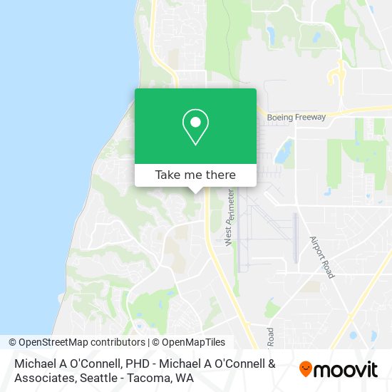 Mapa de Michael A O'Connell, PHD - Michael A O'Connell & Associates
