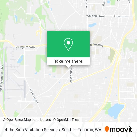 4 the Kids Visitation Services map
