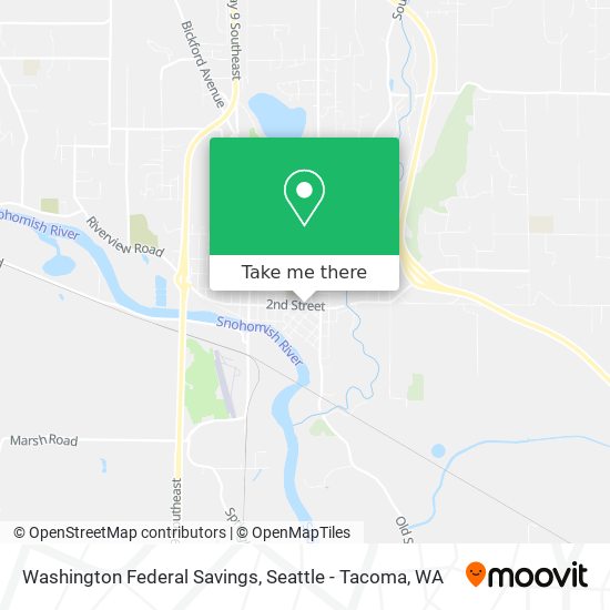 Mapa de Washington Federal Savings