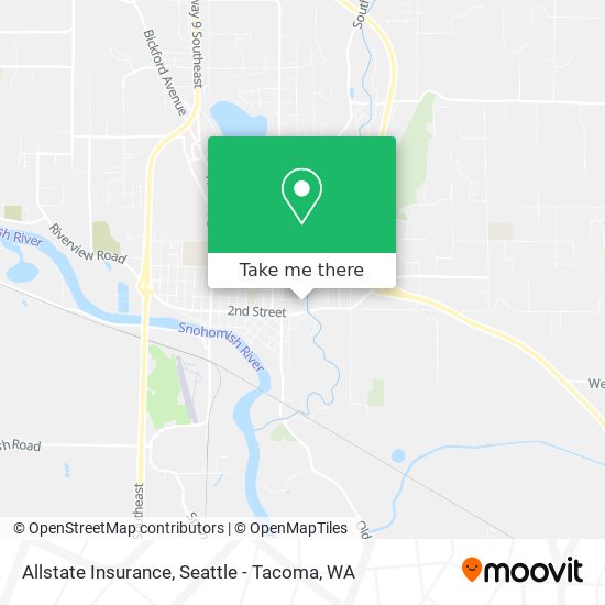 Allstate Insurance map