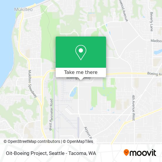 Oit-Boeing Project map