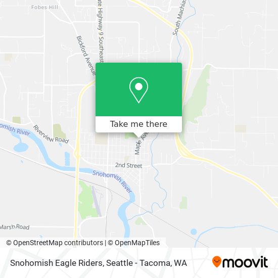 Snohomish Eagle Riders map