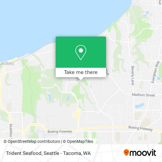 Trident Seafood map