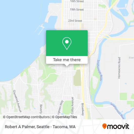 Robert A Palmer map