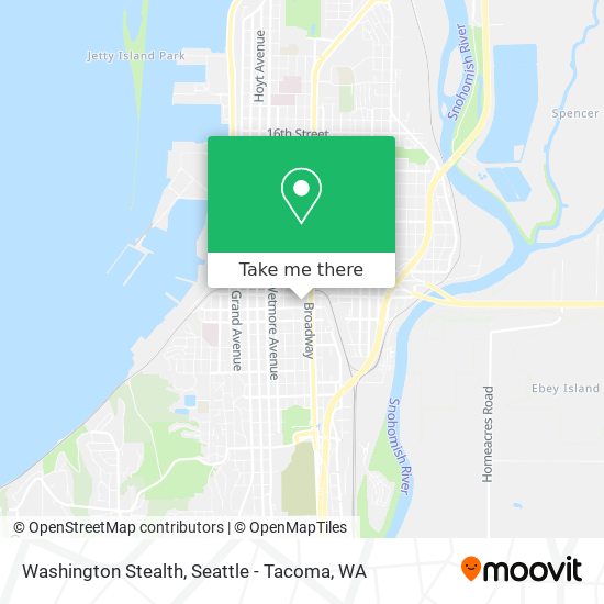 Washington Stealth map