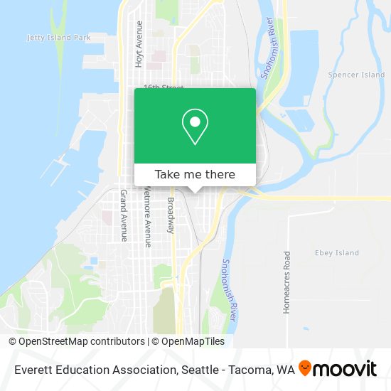 Mapa de Everett Education Association