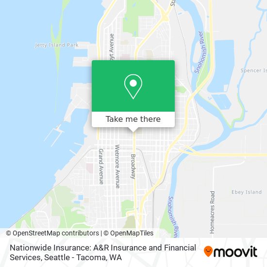 Mapa de Nationwide Insurance: A&R Insurance and Financial Services