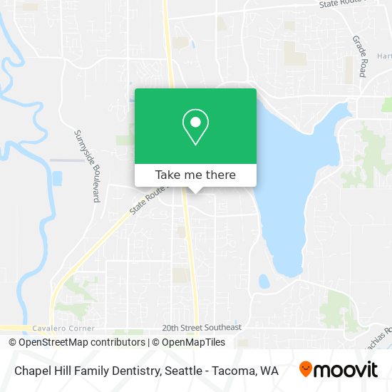 Mapa de Chapel Hill Family Dentistry