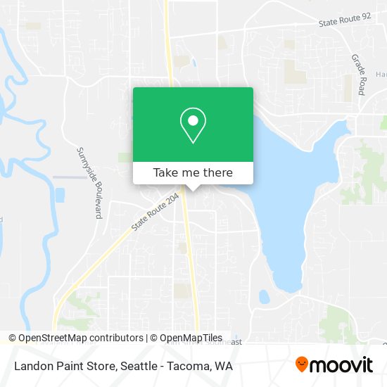 Landon Paint Store map