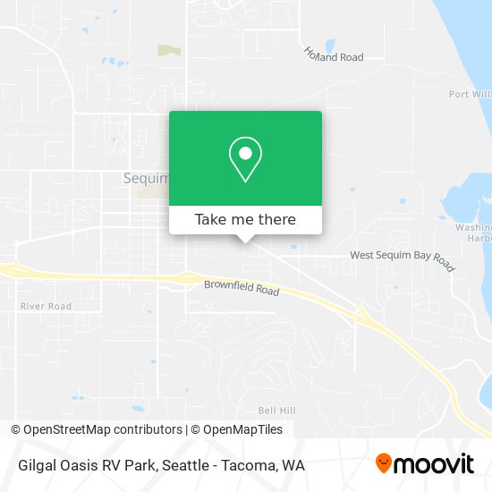 Gilgal Oasis RV Park map