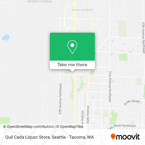 Mapa de Quil Ceda Liquor Store