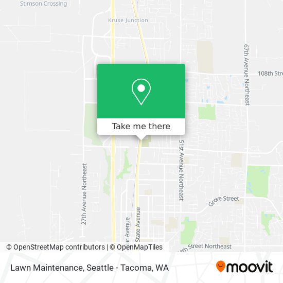 Lawn Maintenance map