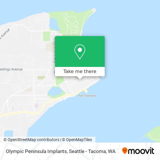 Mapa de Olympic Peninsula Implants
