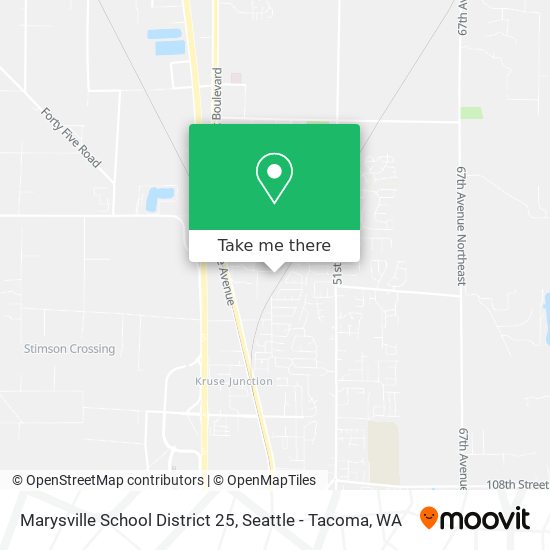 Marysville School District 25 map