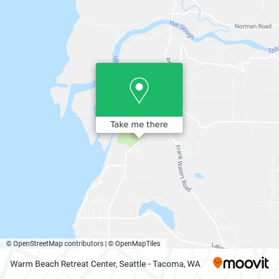 Warm Beach Retreat Center map