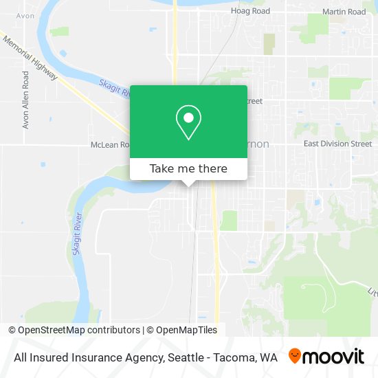 Mapa de All Insured Insurance Agency