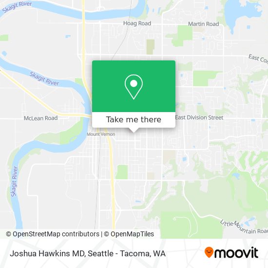 Mapa de Joshua Hawkins MD