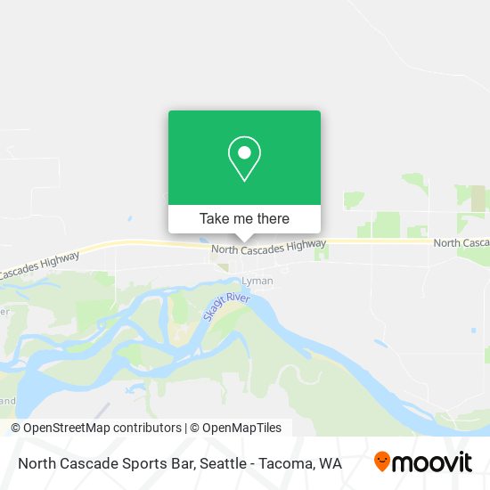 Mapa de North Cascade Sports Bar