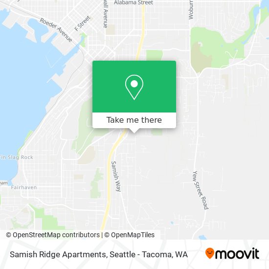 Samish Ridge Apartments map
