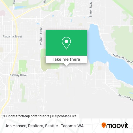 Mapa de Jon Hansen, Realtors