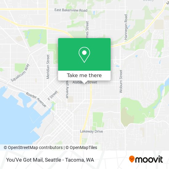 You'Ve Got Mail map