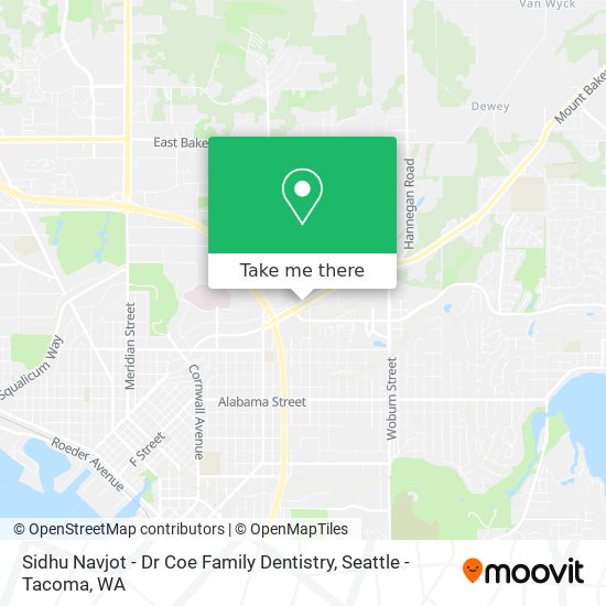 Sidhu Navjot - Dr Coe Family Dentistry map