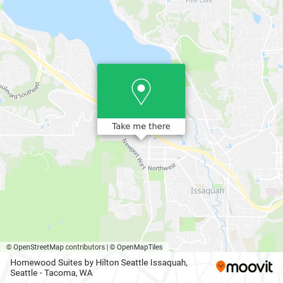 Homewood Suites by Hilton Seattle Issaquah map