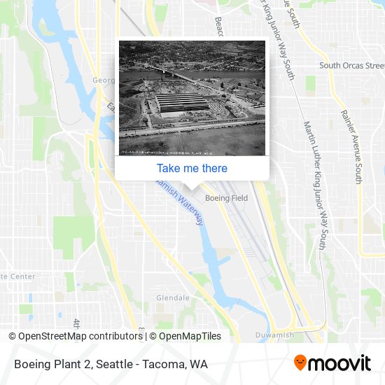 Boeing Plant 2 map