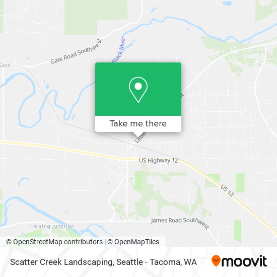 Scatter Creek Landscaping map