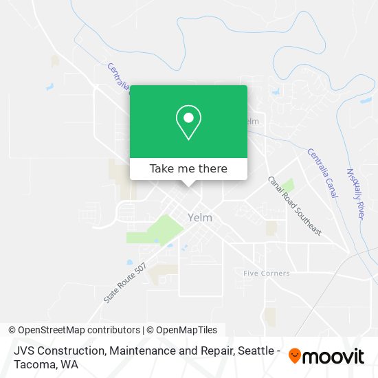 JVS Construction, Maintenance and Repair map