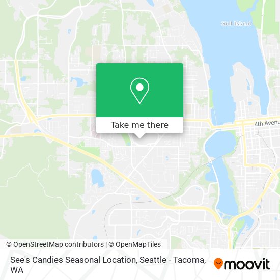 See's Candies Seasonal Location map