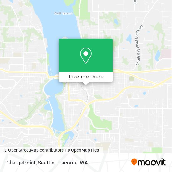 Mapa de ChargePoint