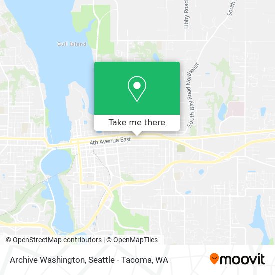 Archive Washington map