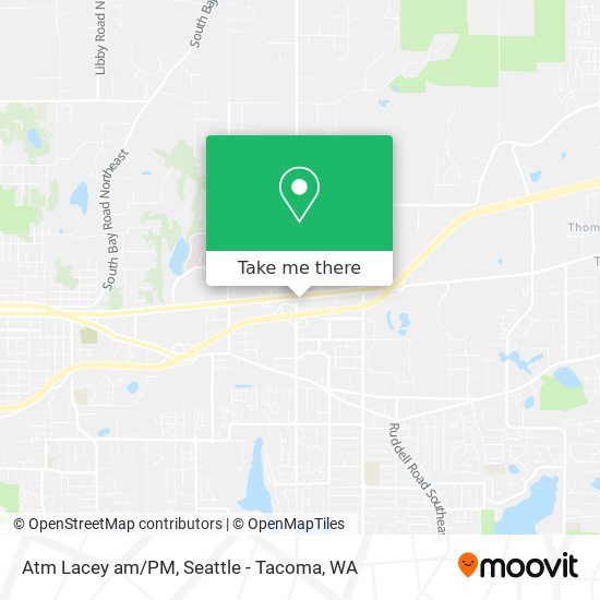 Atm Lacey am/PM map