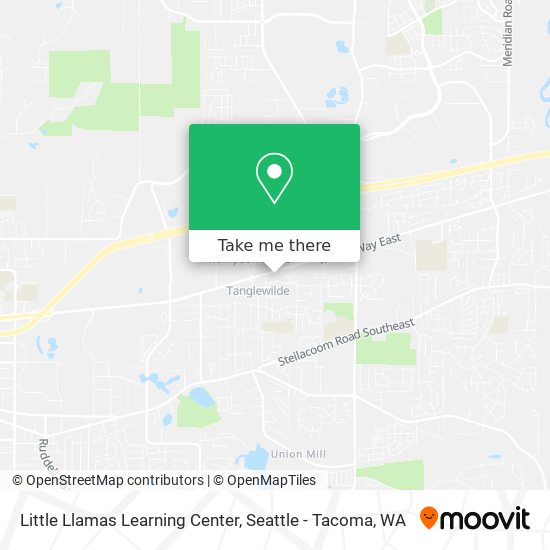 Little Llamas Learning Center map