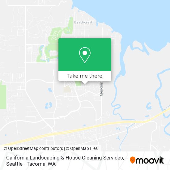 Mapa de California Landscaping & House Cleaning Services