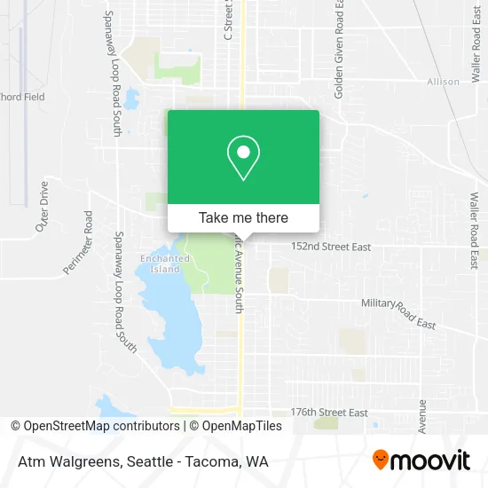Mapa de Atm Walgreens