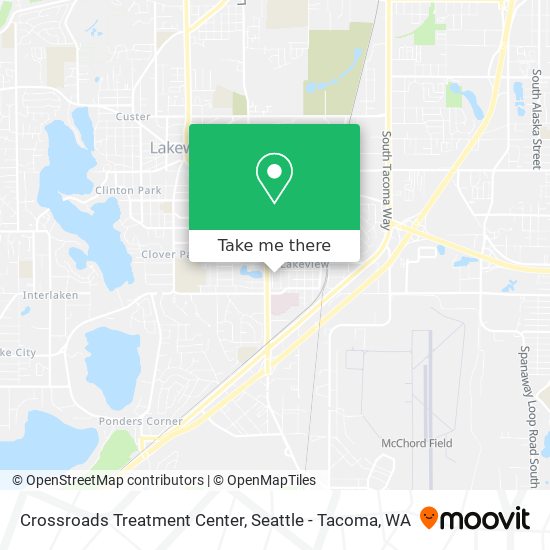 Mapa de Crossroads Treatment Center