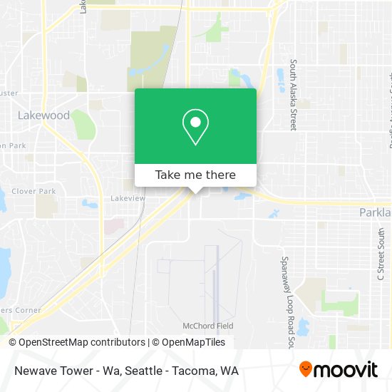 Newave Tower - Wa map