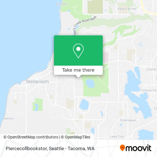 Piercecollbookstor map